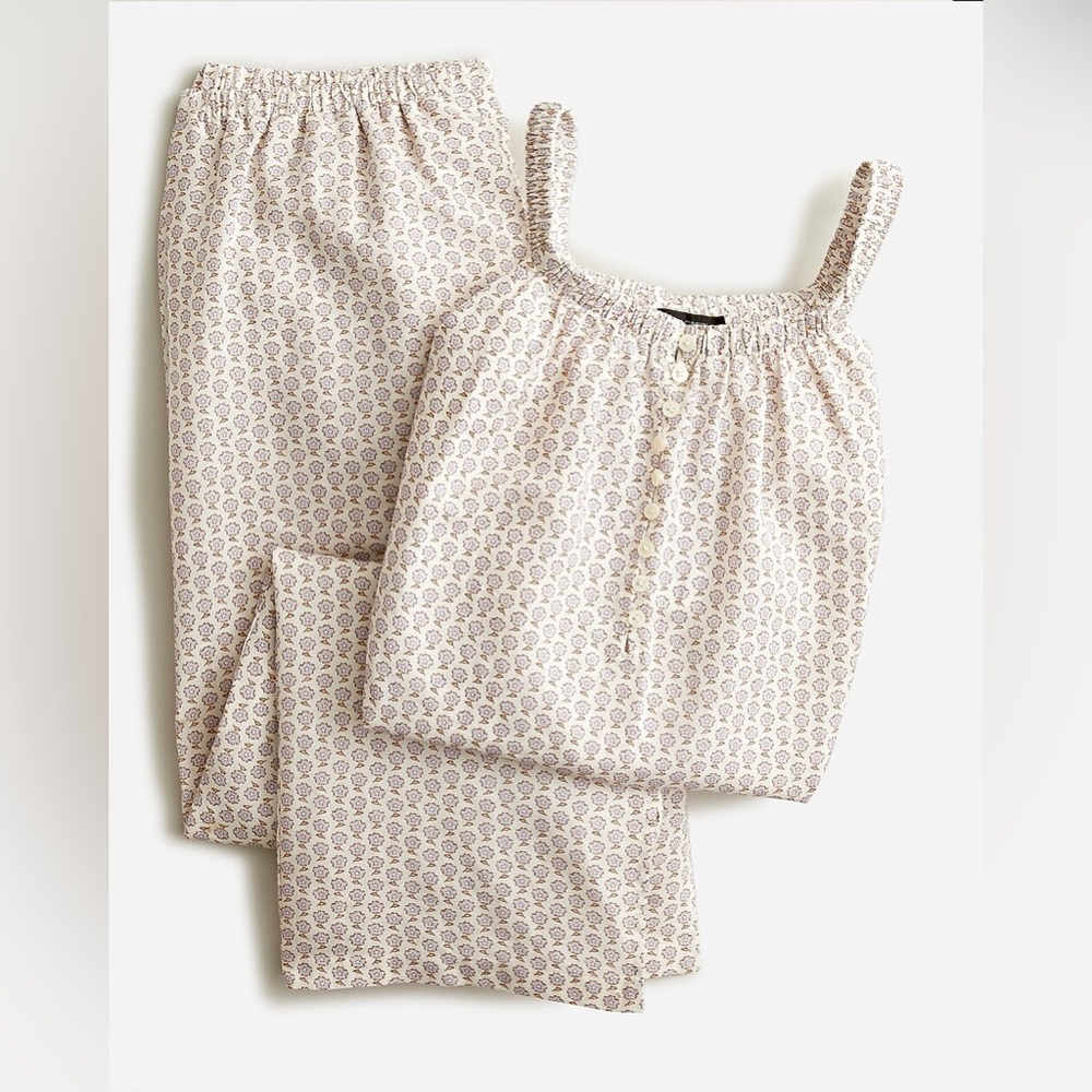 J. Crew Floral Pajama Set